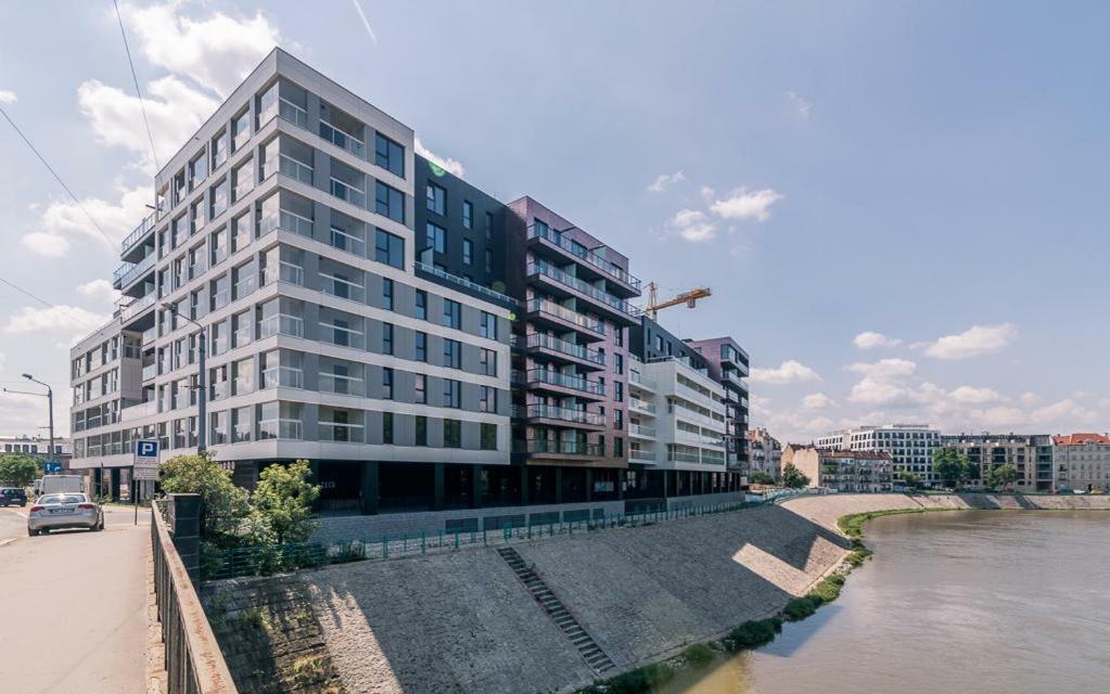 Apartament Studio Z Widokiem Na Odre Bulwary Ksiazece Wrocław Exterior foto